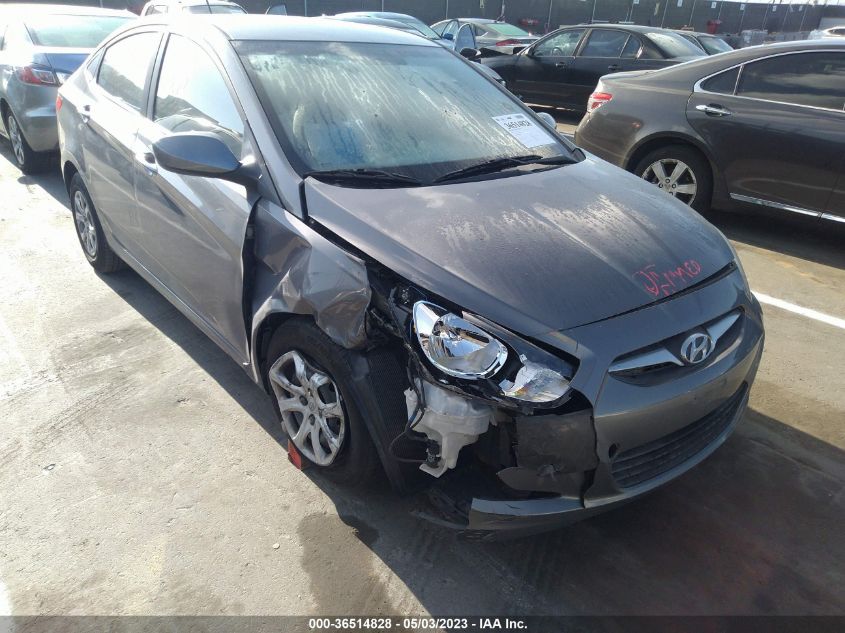 2014 HYUNDAI ACCENT GLS - KMHCT4AEXEU689594