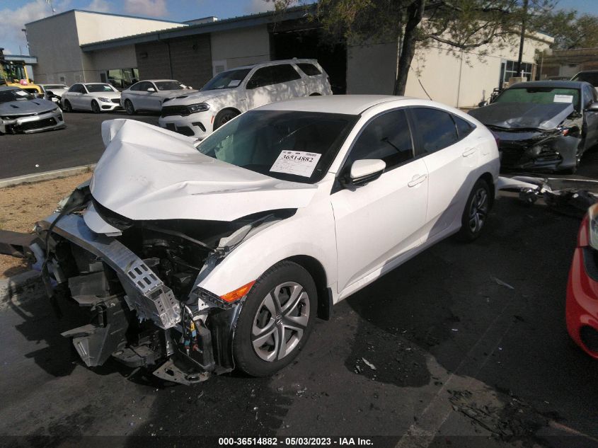 2018 HONDA CIVIC SEDAN LX - 2HGFC2F55JH584829