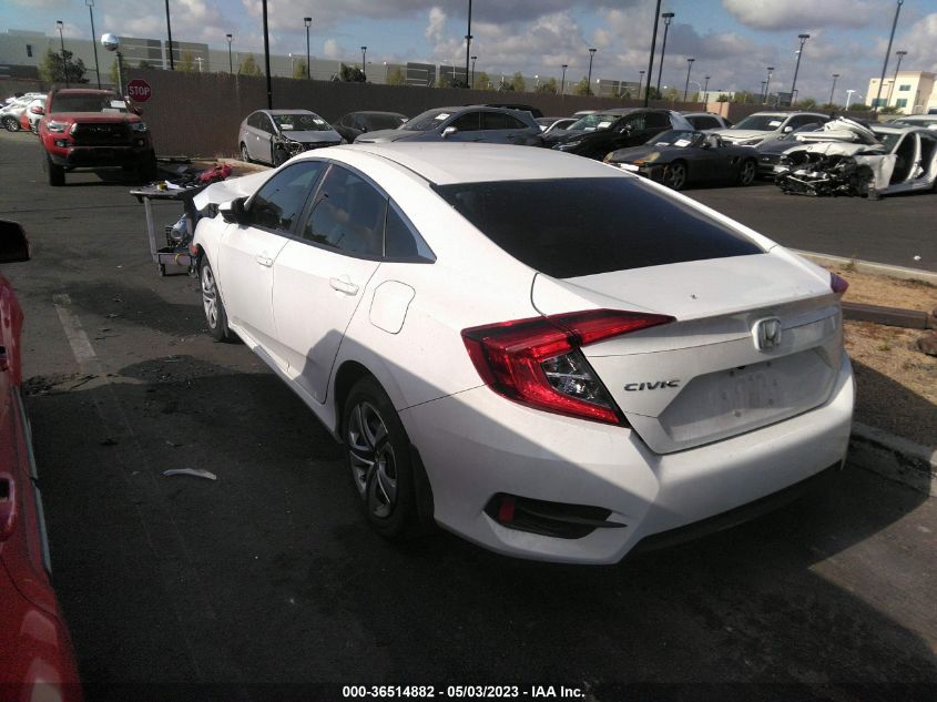 2018 HONDA CIVIC SEDAN LX - 2HGFC2F55JH584829
