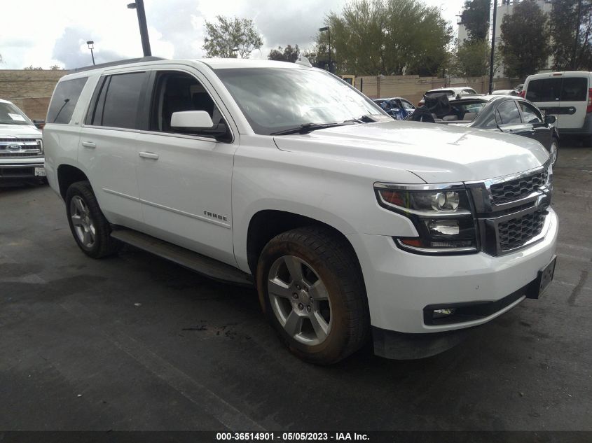 2017 CHEVROLET TAHOE LT - 1GNSKBKC4HR376818