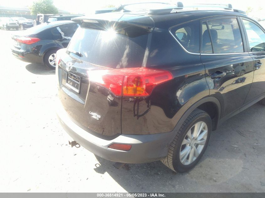 2013 TOYOTA RAV4 LIMITED - 2T3DFREV3DW093302