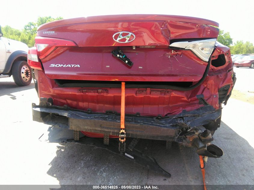 2017 HYUNDAI SONATA SE - 5NPE24AF4HH489267