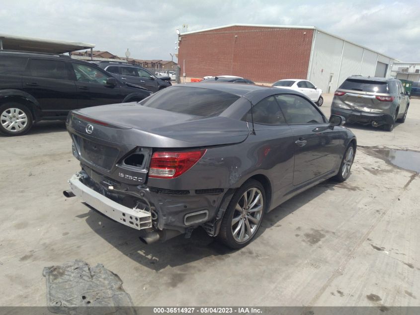2014 LEXUS IS 250C JTHFF2C23E2530930