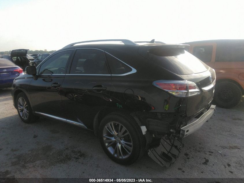 2013 LEXUS RX 350 - JTJZK1BA3D2006279