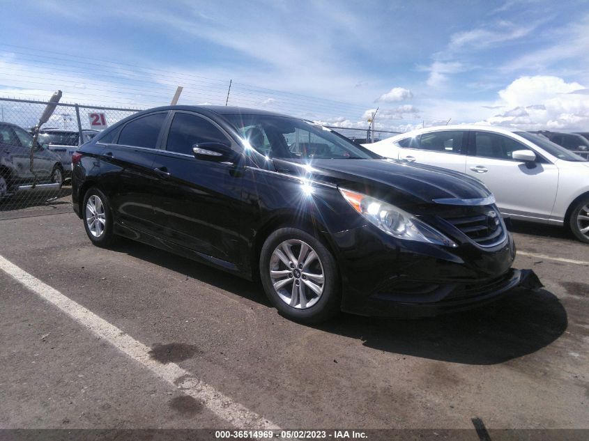 2014 HYUNDAI SONATA GLS - 5NPEB4AC3EH824021