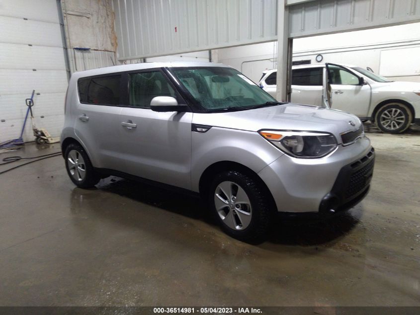 2014 KIA SOUL BASE - KNDJN2A21E7701887