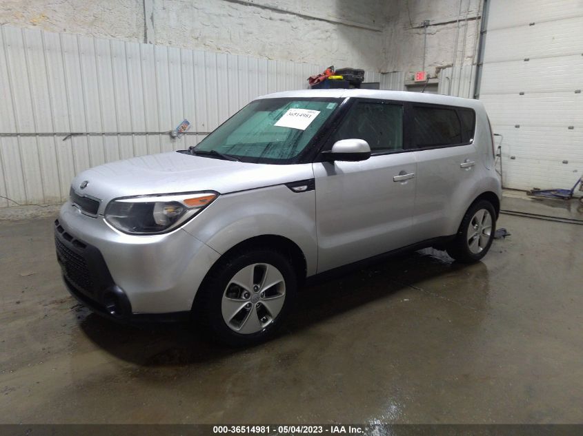 2014 KIA SOUL BASE - KNDJN2A21E7701887