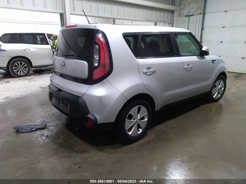 2014 KIA SOUL BASE - KNDJN2A21E7701887