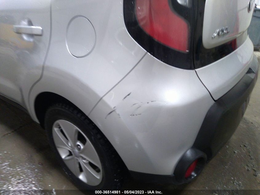 2014 KIA SOUL BASE - KNDJN2A21E7701887