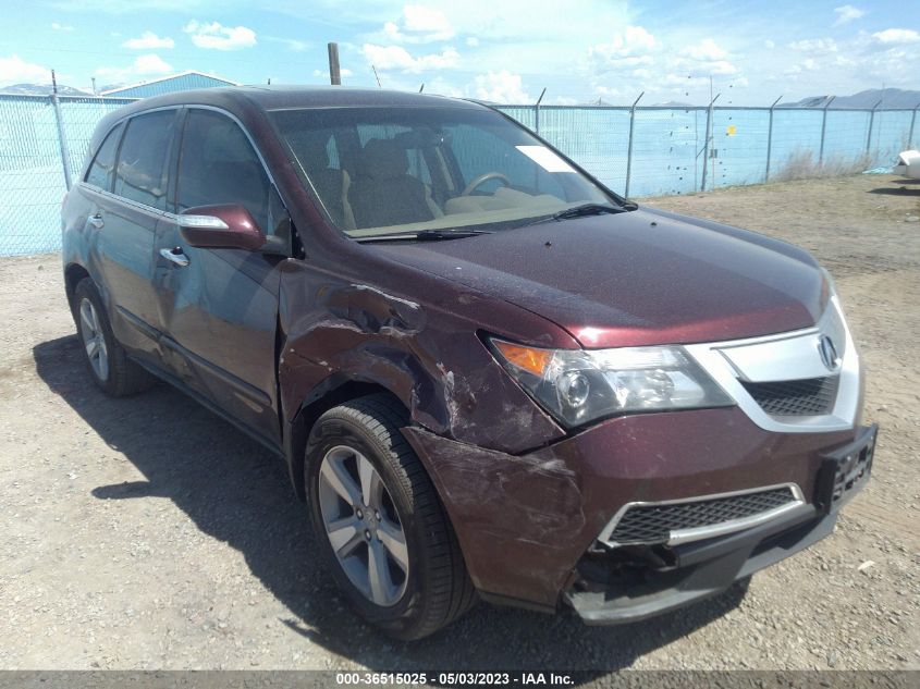 2013 ACURA MDX TECH PKG - 2HNYD2H38DH503563