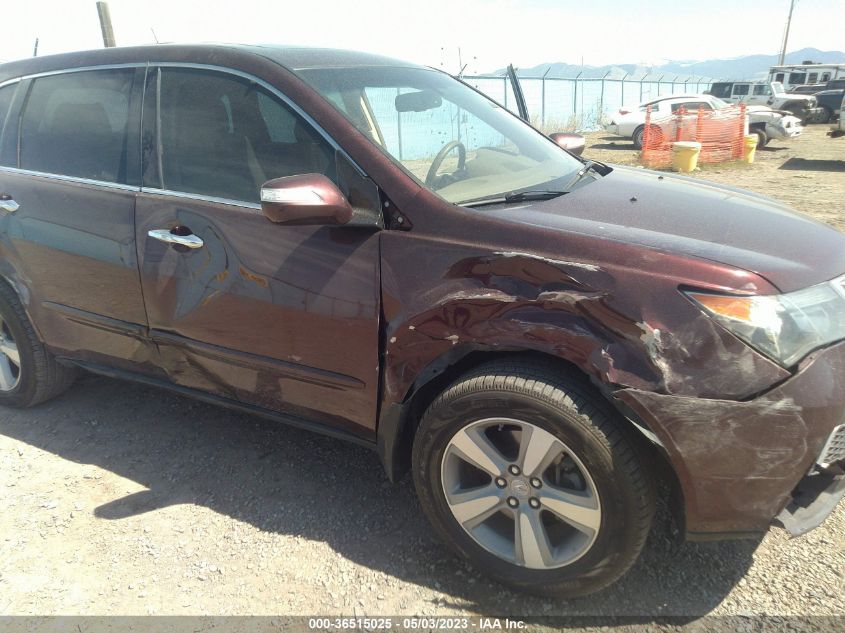 2013 ACURA MDX TECH PKG - 2HNYD2H38DH503563