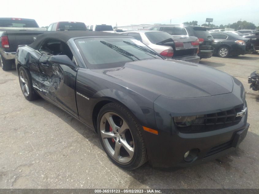 2013 CHEVROLET CAMARO LT - 2G1FF3D30D9198095