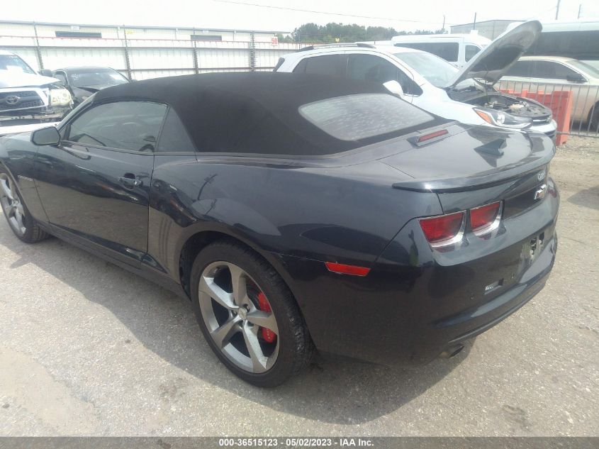 2013 CHEVROLET CAMARO LT - 2G1FF3D30D9198095