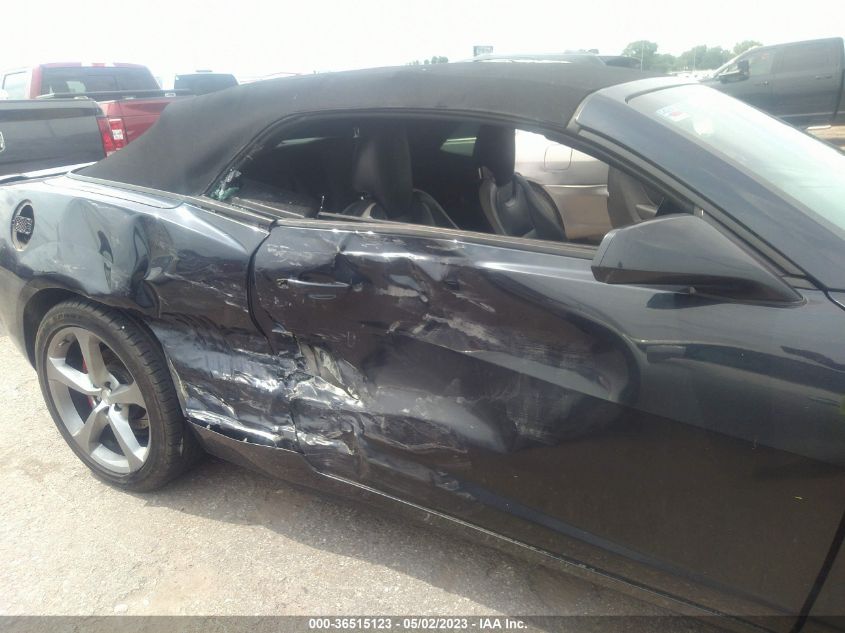 2013 CHEVROLET CAMARO LT - 2G1FF3D30D9198095