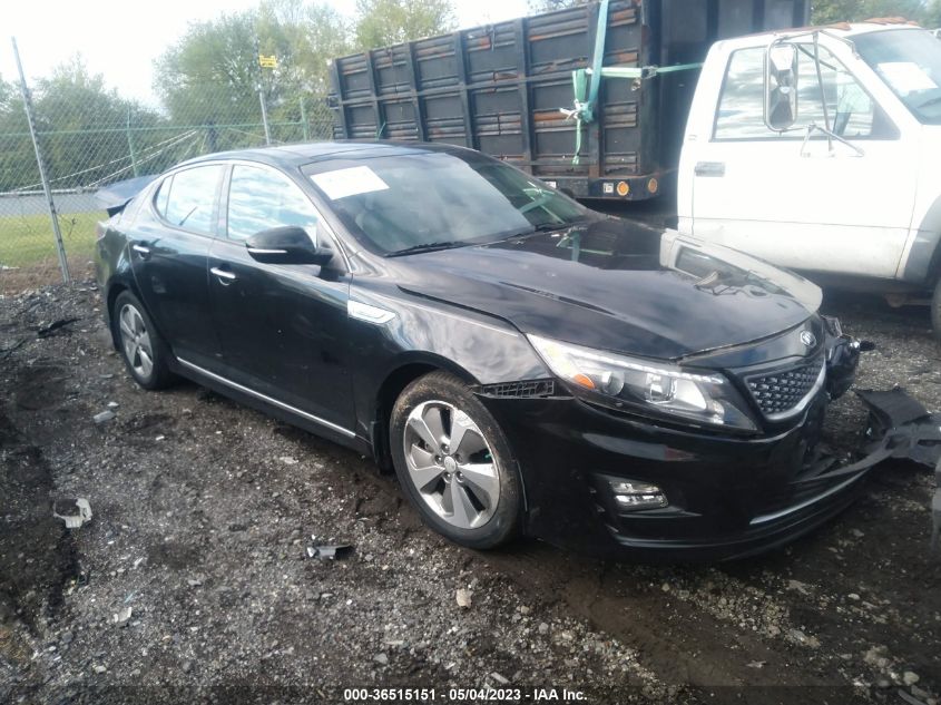 2016 KIA OPTIMA HYBRID EX - KNAGN4AD0G5095193