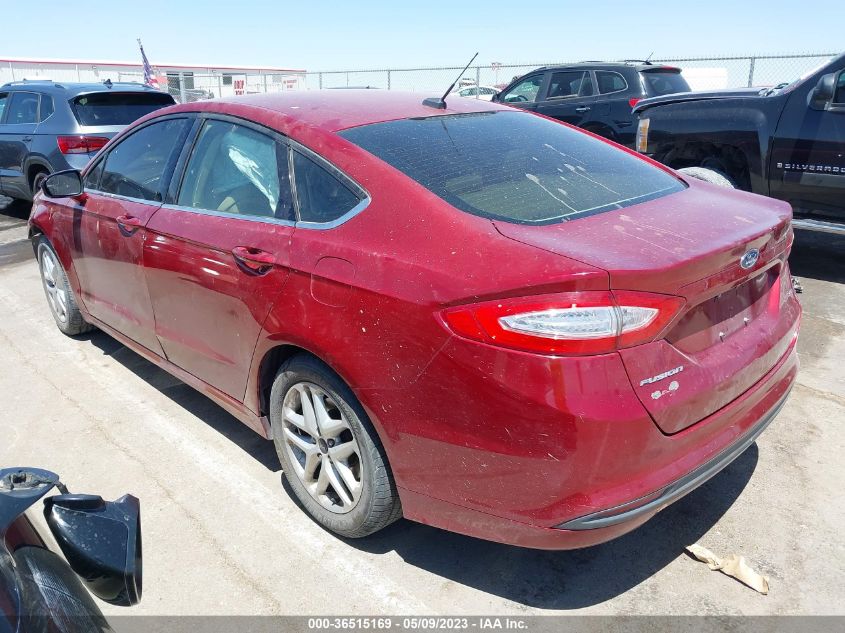 2014 FORD FUSION SE - 3FA6P0H78ER157750