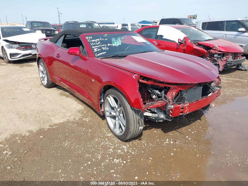 2022 CHEVROLET CAMARO 1LT - 1G1FB3DS6N0111007