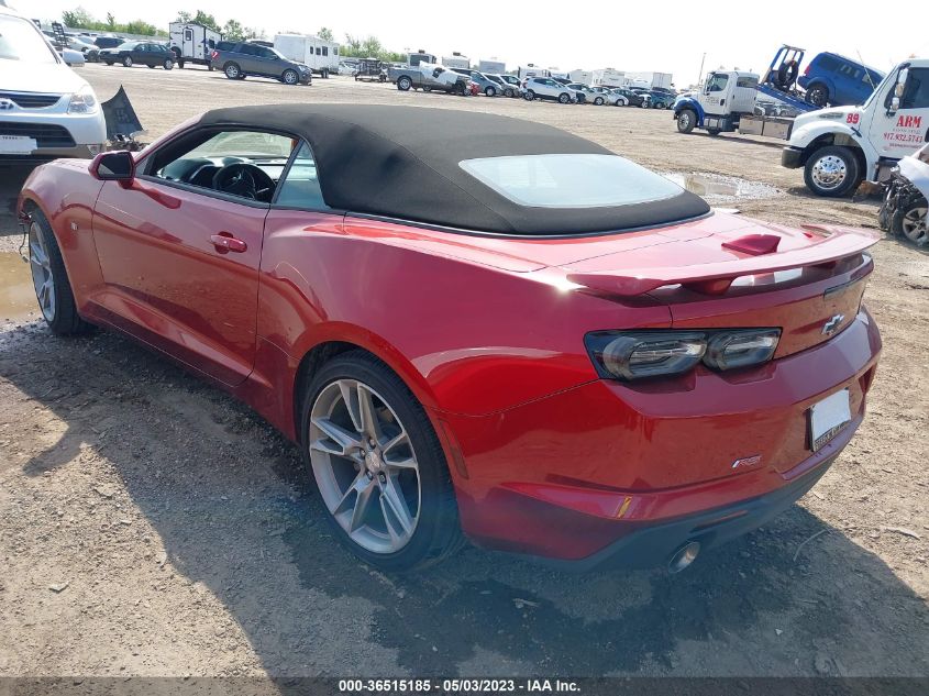 2022 CHEVROLET CAMARO 1LT - 1G1FB3DS6N0111007