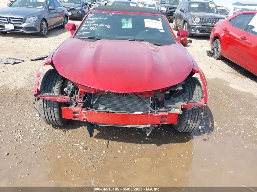 2022 CHEVROLET CAMARO 1LT - 1G1FB3DS6N0111007