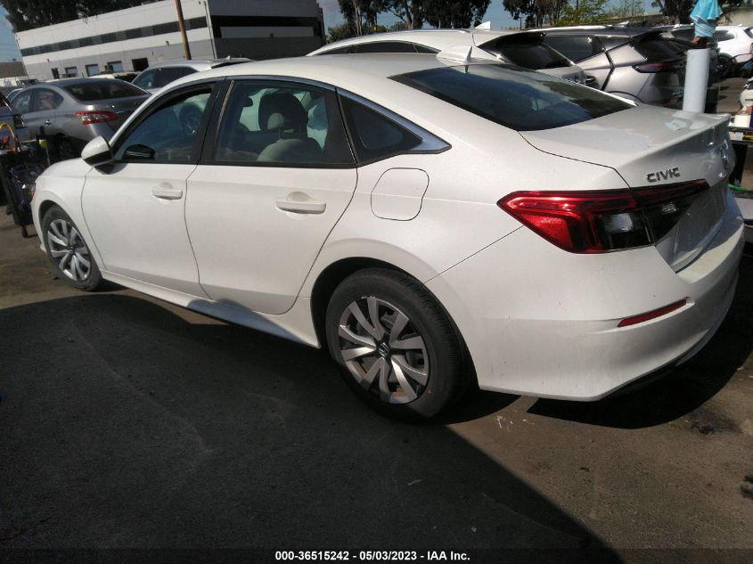 2022 HONDA CIVIC SEDAN LX - 2HGFE2F23NH545856