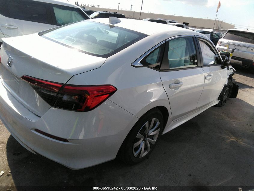 2022 HONDA CIVIC SEDAN LX - 2HGFE2F23NH545856