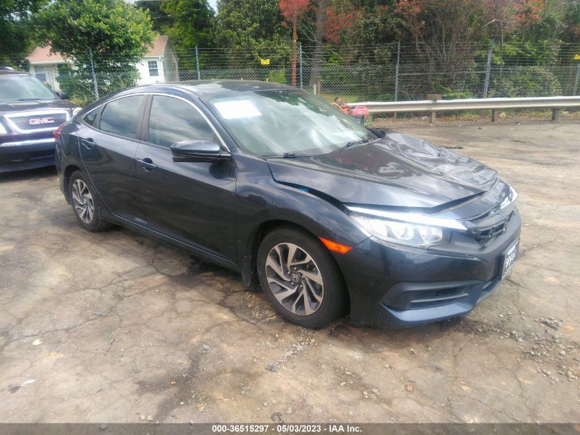 2017 HONDA CIVIC SEDAN EX - 2HGFC2F75HH572126
