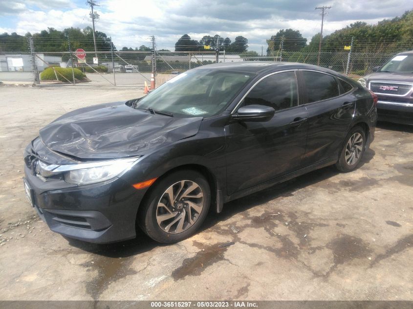 2017 HONDA CIVIC SEDAN EX - 2HGFC2F75HH572126
