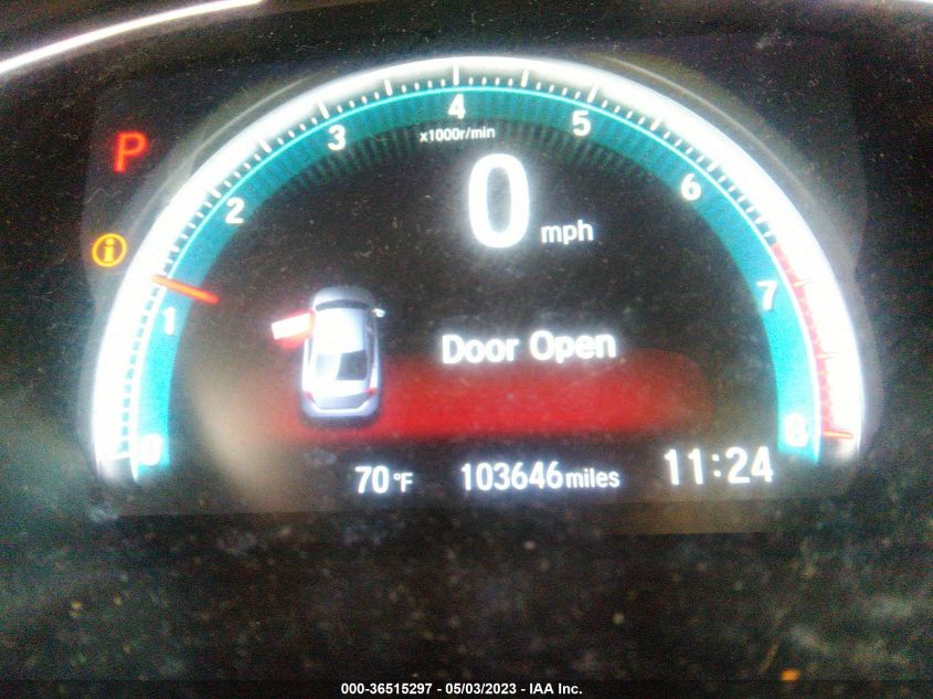 2017 HONDA CIVIC SEDAN EX - 2HGFC2F75HH572126