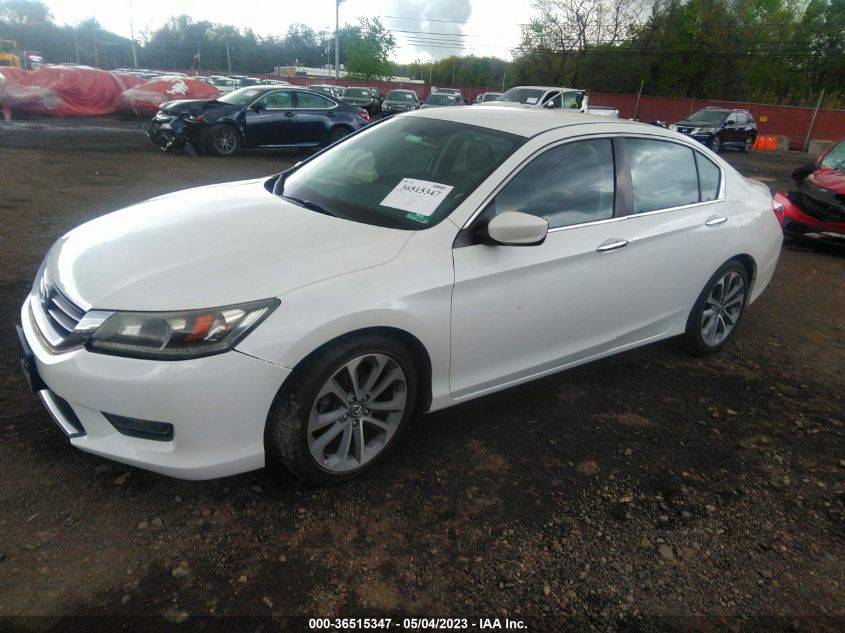 2014 HONDA ACCORD SEDAN SPORT - 1HGCR2F52EA085959