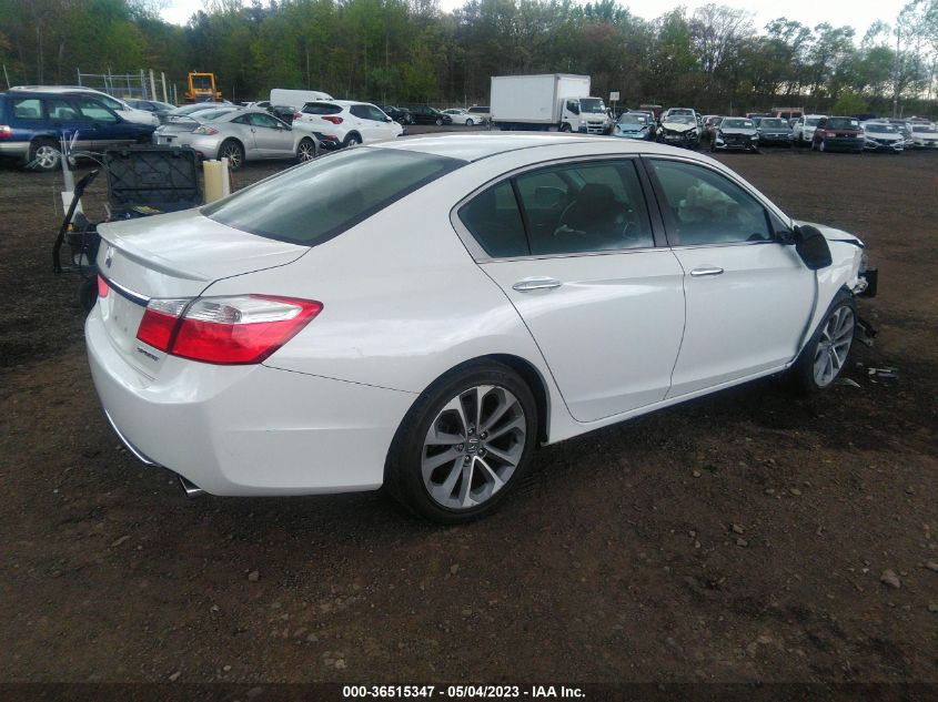 2014 HONDA ACCORD SEDAN SPORT - 1HGCR2F52EA085959