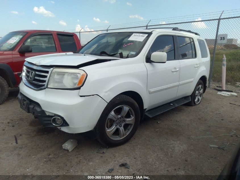 2014 HONDA PILOT EX-L - 5FNYF3H57EB011637