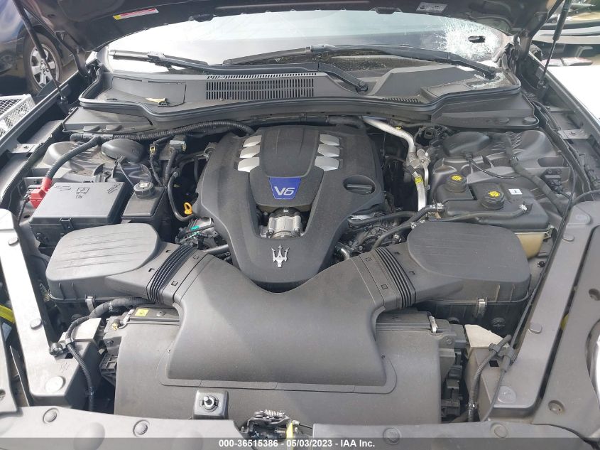2016 MASERATI QUATTROPORTE S ZAM56RPA4G1189808
