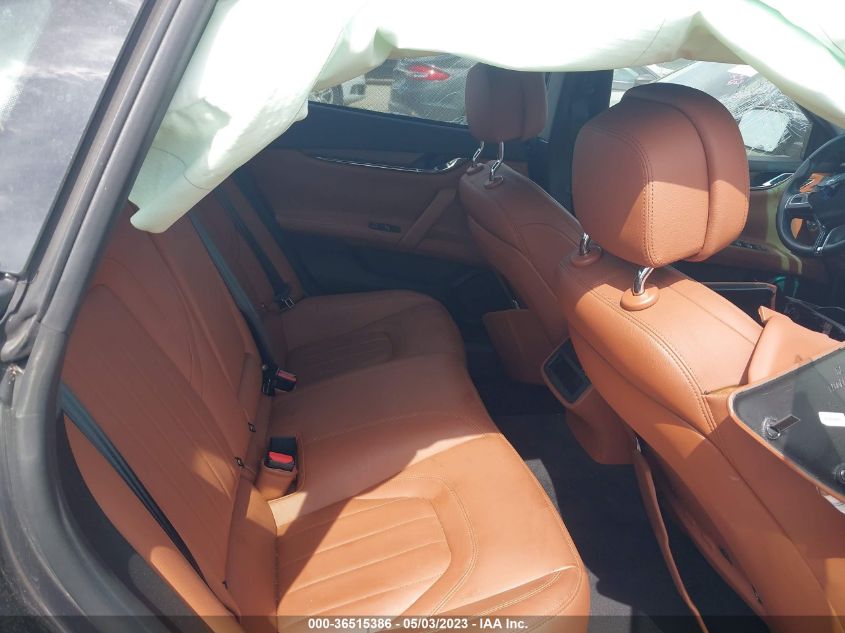 2016 MASERATI QUATTROPORTE S ZAM56RPA4G1189808