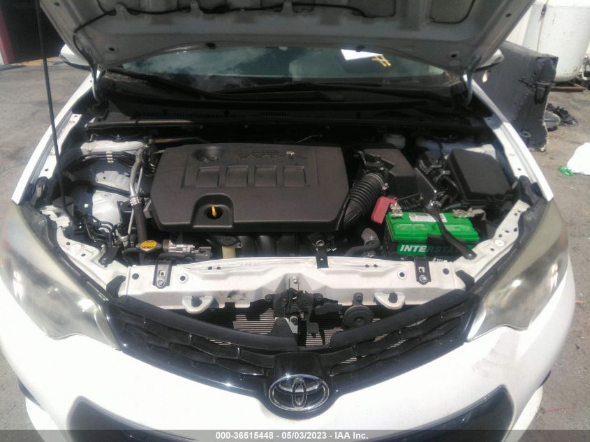 2016 TOYOTA COROLLA L/LE/S/S PLUS/LE PLUS - 5YFBURHE5GP519921