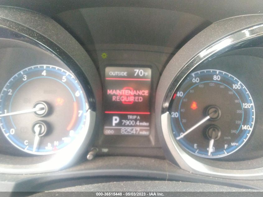 2016 TOYOTA COROLLA L/LE/S/S PLUS/LE PLUS - 5YFBURHE5GP519921
