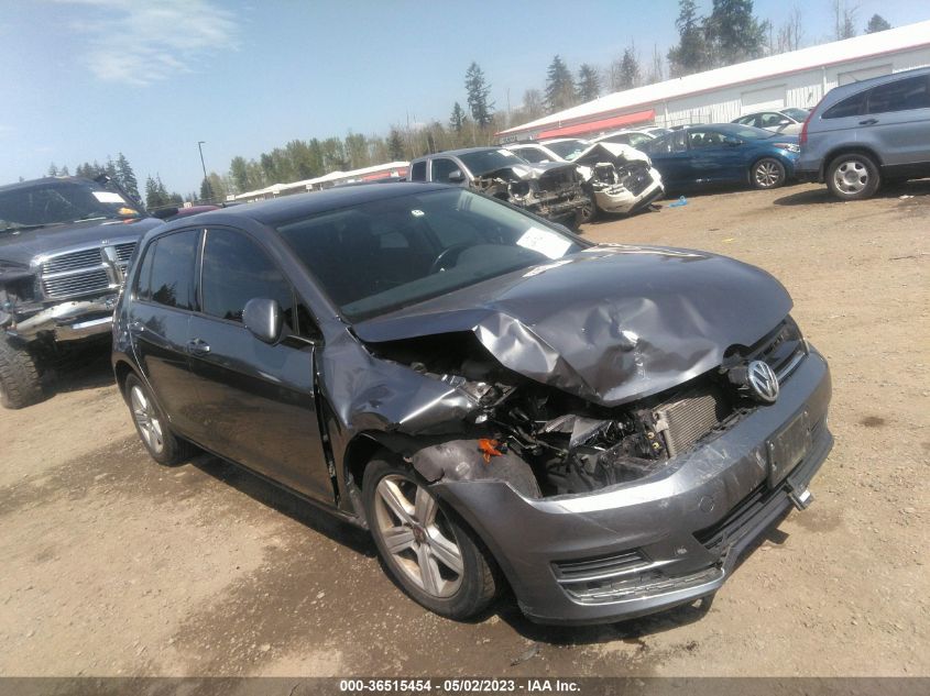 2017 VOLKSWAGEN GOLF S - 3VW217AU5HM046994