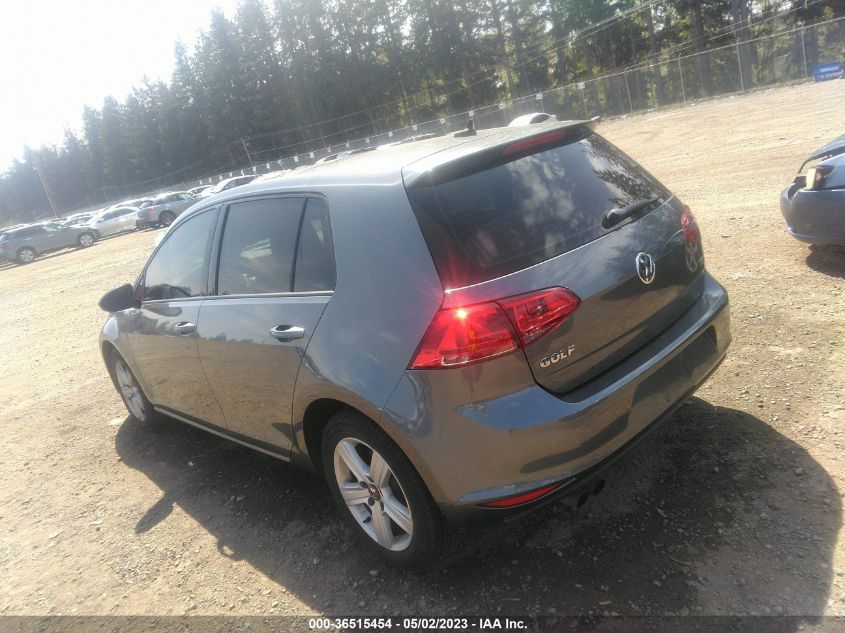 2017 VOLKSWAGEN GOLF S - 3VW217AU5HM046994