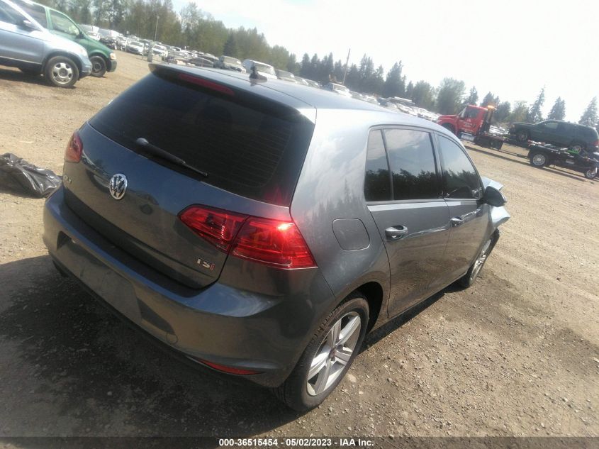 2017 VOLKSWAGEN GOLF S - 3VW217AU5HM046994