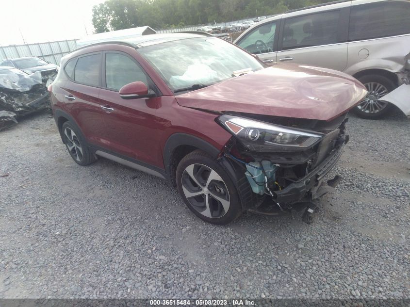 2018 HYUNDAI TUCSON LIMITED - KM8J33A21JU831137