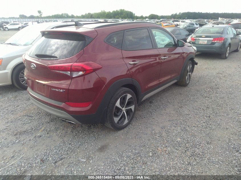 2018 HYUNDAI TUCSON LIMITED - KM8J33A21JU831137