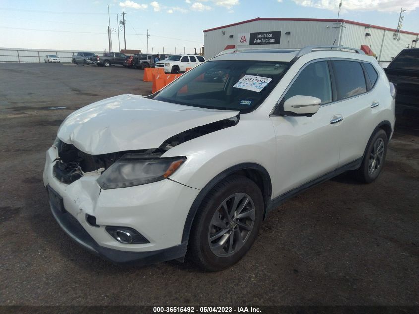 2015 NISSAN ROGUE SL - 5N1AT2MT2FC881296