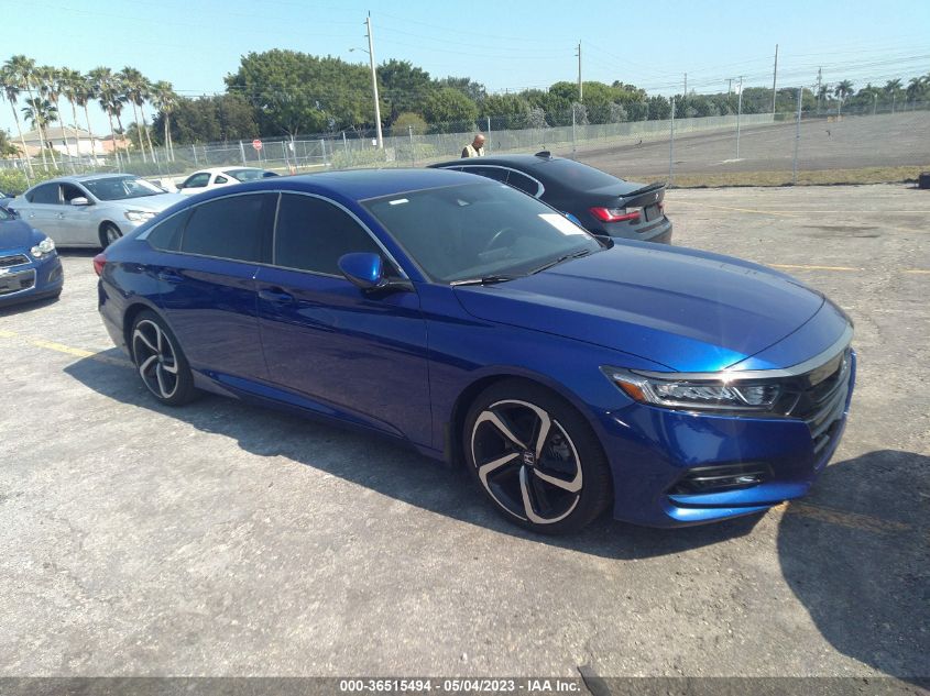 2020 HONDA ACCORD SEDAN SPORT - 1HGCV2F37LA002467