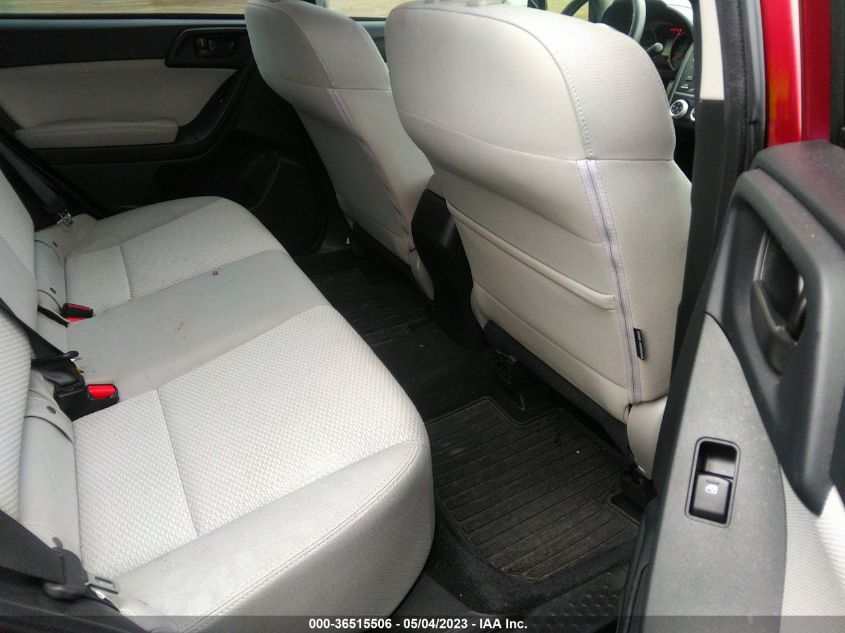 2016 SUBARU FORESTER 2.5I - JF2SJABC8GH555018