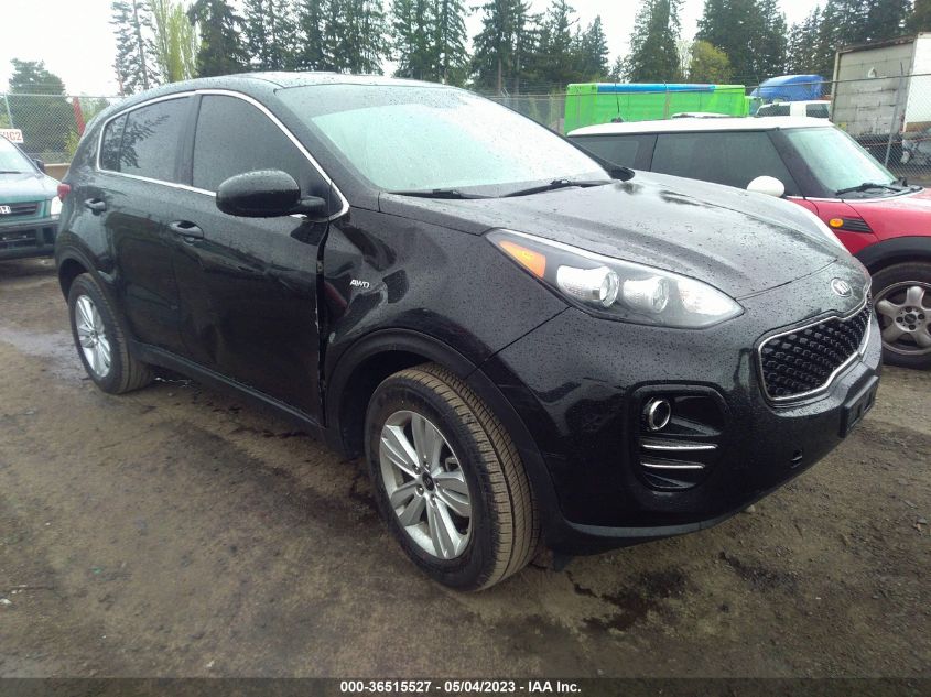 2018 KIA SPORTAGE LX - KNDPMCAC2J7380559