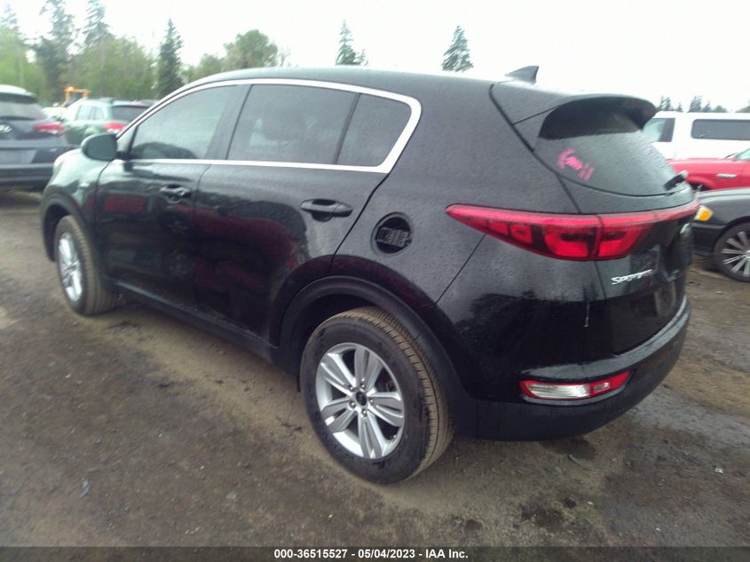 2018 KIA SPORTAGE LX - KNDPMCAC2J7380559