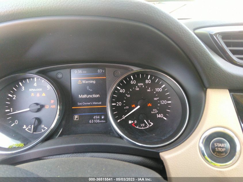 2020 NISSAN ROGUE SL - 5N1AT2MT5LC722591