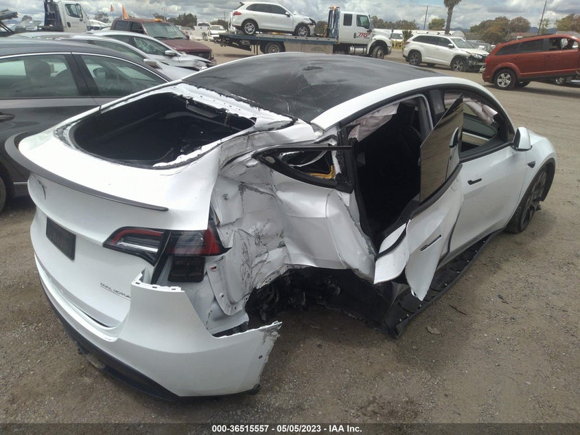 VIN 7SAYGDEF8NF339071 2022 TESLA MODEL Y PERFORMANCE