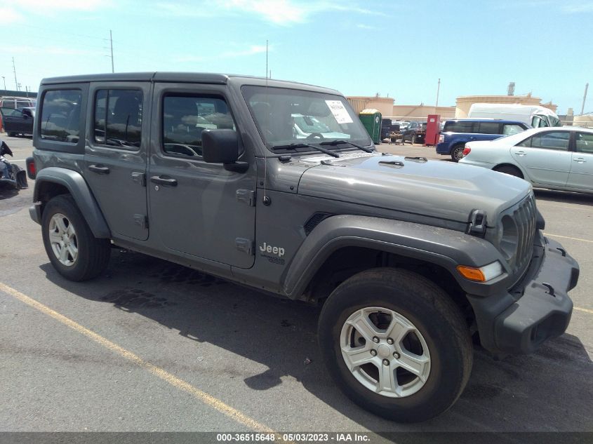 2018 JEEP WRANGLER UNLIMITED SPORT S - 1C4HJXDN5JW253277