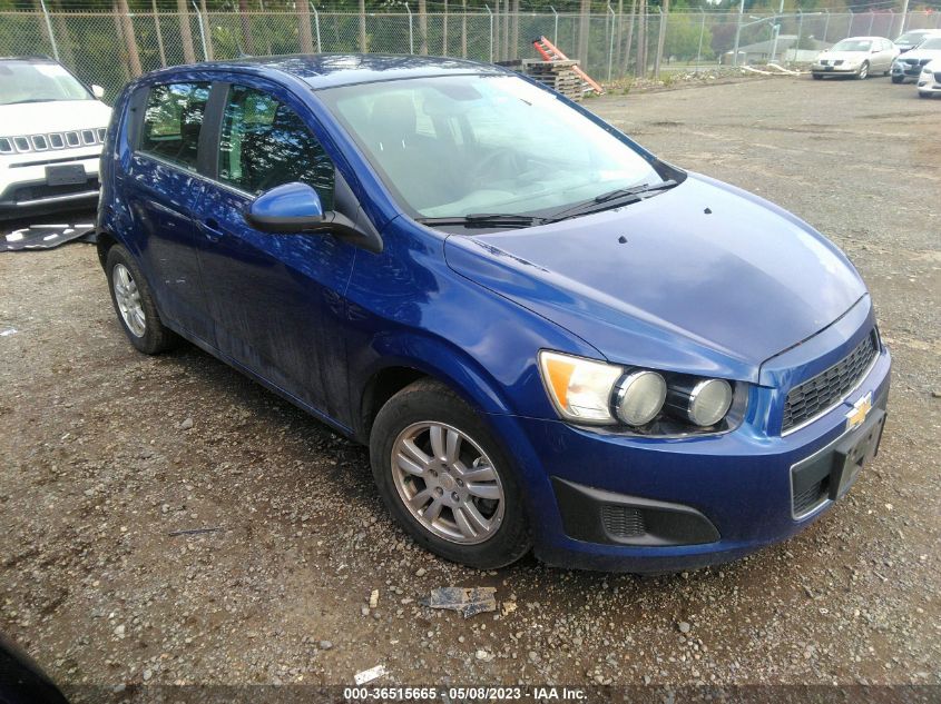 2013 CHEVROLET SONIC LT - 1G1JC6SB8D4170398