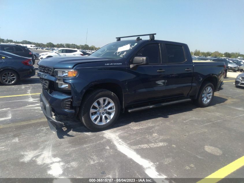 2020 CHEVROLET SILVERADO 1500 CUSTOM - 3GCPWBEH2LG132796